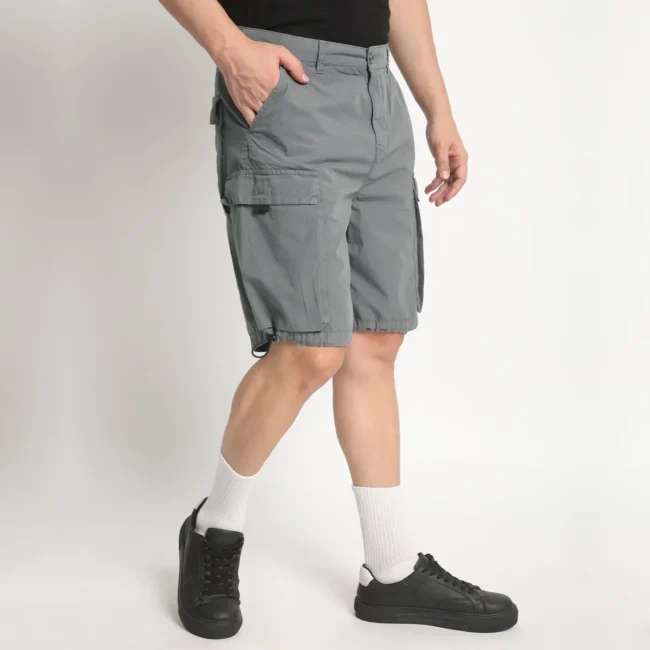 Men Regular Fit Cargo Shorts - Image 5